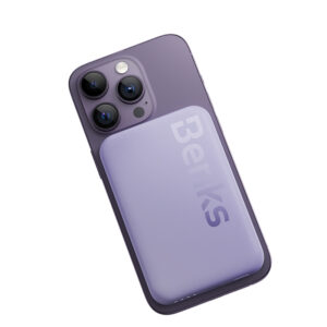 Benks Power bank 6000mAh MP10 - Type C - magnetic with induction charging purple