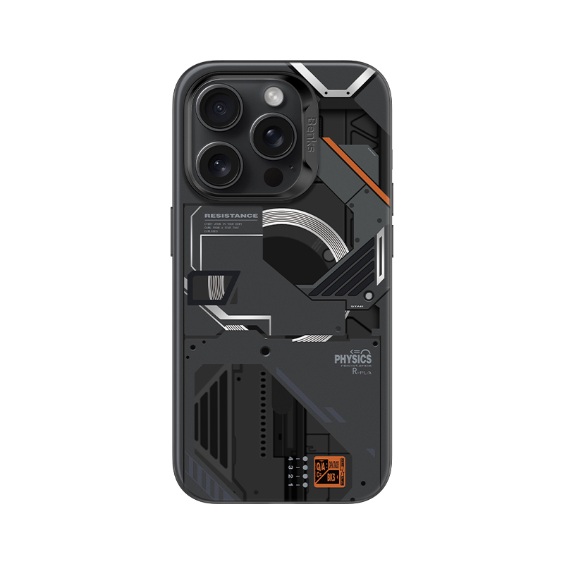Benks Magnetic Mecha Series Case for Iphone 15 Pro Max black