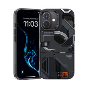 Benks Magnetic Mecha Series Case for Iphone 16 Plus black