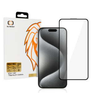 Tempered glass Tel Protect 10X HD Titanium for Iphone 16 Pro/17