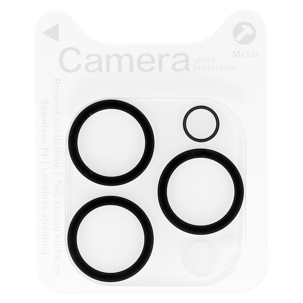 Tempered Glass HARD SILK PRINT for camera (LENS) for Iphone 16 Pro/16 Pro Max (island)