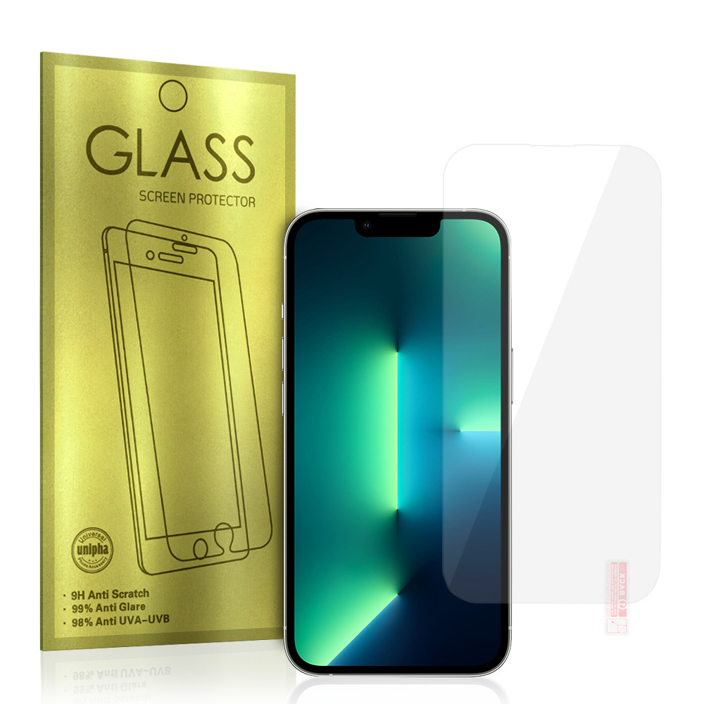 Tempered Glass Gold for IPHONE 16 PLUS