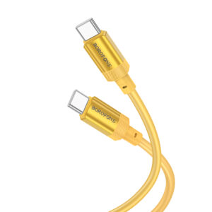Borofone Cable BX108 Start - Type C to Type C - 60W 3A 1 metre gold