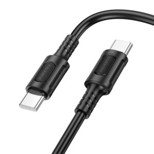 Borofone Cable BX111 Feliz - Type C to Type C - 60W 3A 1 metre black