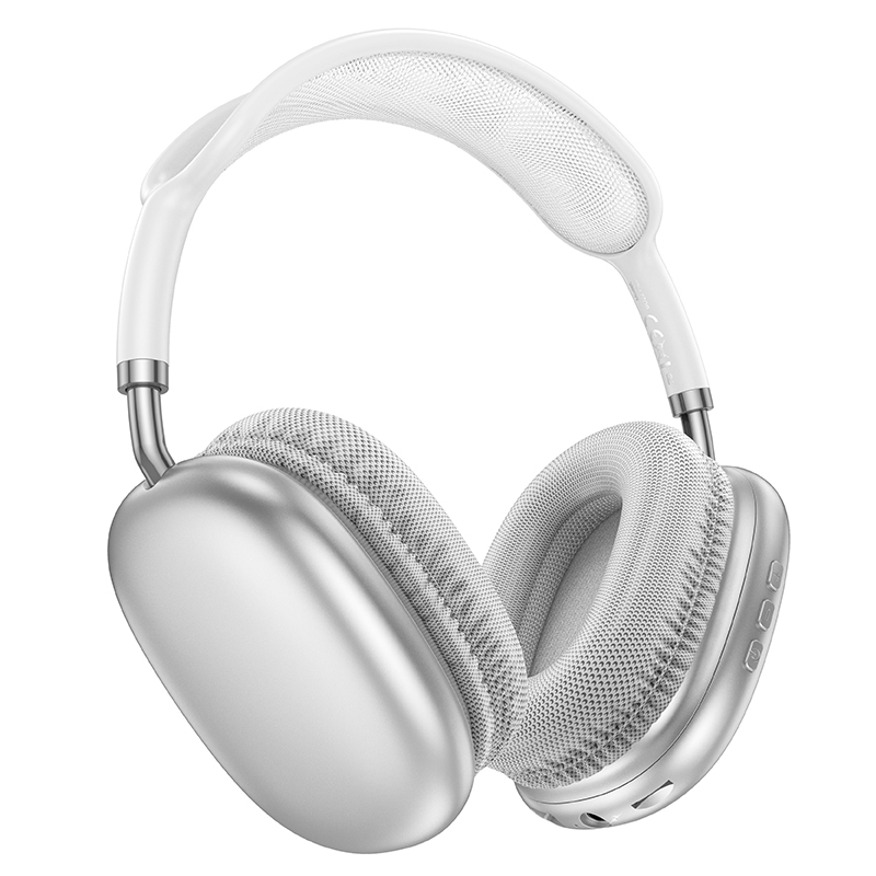 Borofone Headphones BO22 Plus Elegant bluetooth silver