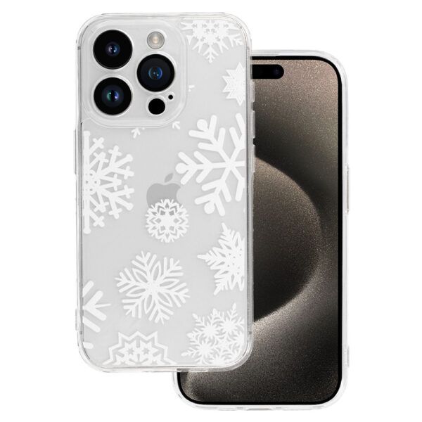 TEL PROTECT Christmas Clear Case for Iphone 16 Plus Design 4