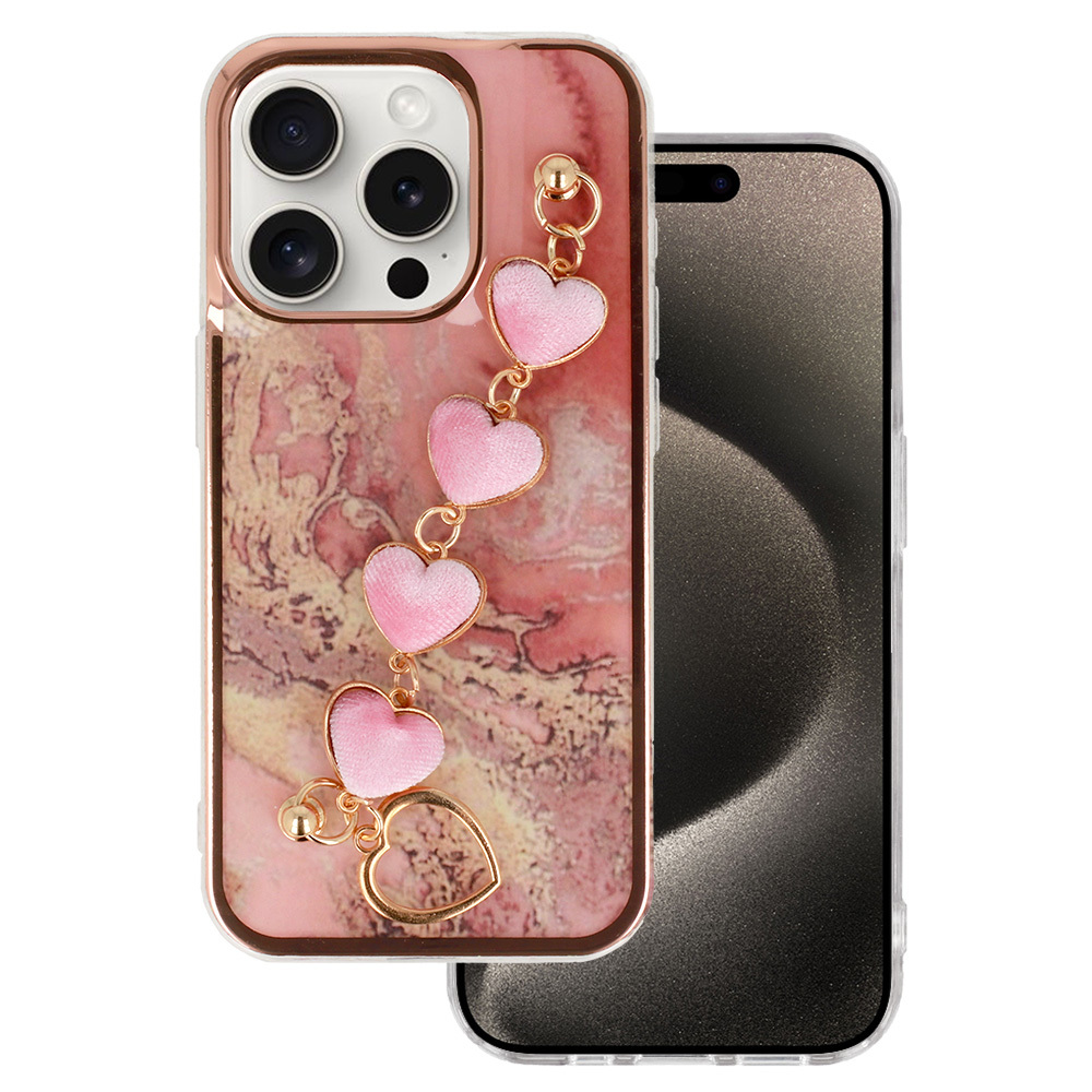 Trend Case for Iphone 16 Pro design 6 pink