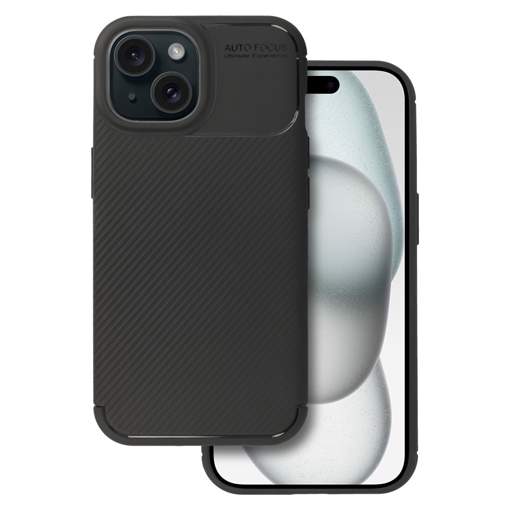Tel Protect Carbon Elite for Iphone 15 Black
