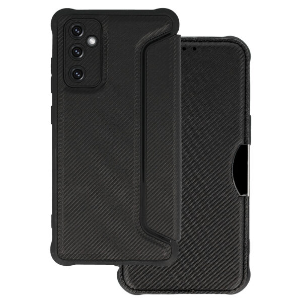Razor Carbon Book Case for Samsung Galaxy A16 4G/5G black