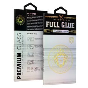 Tempered Glass HARD Full Glue 5D for XIAOMI REDMI NOTE 13 PRO 5G BLACK