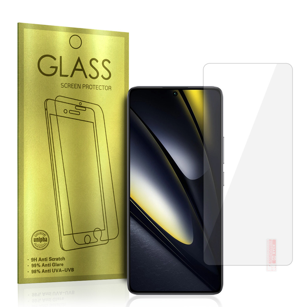 Tempered Glass Gold for XIAOMI POCO F6/SAMSUNG A21/A11/M11/A21S/A71/A82