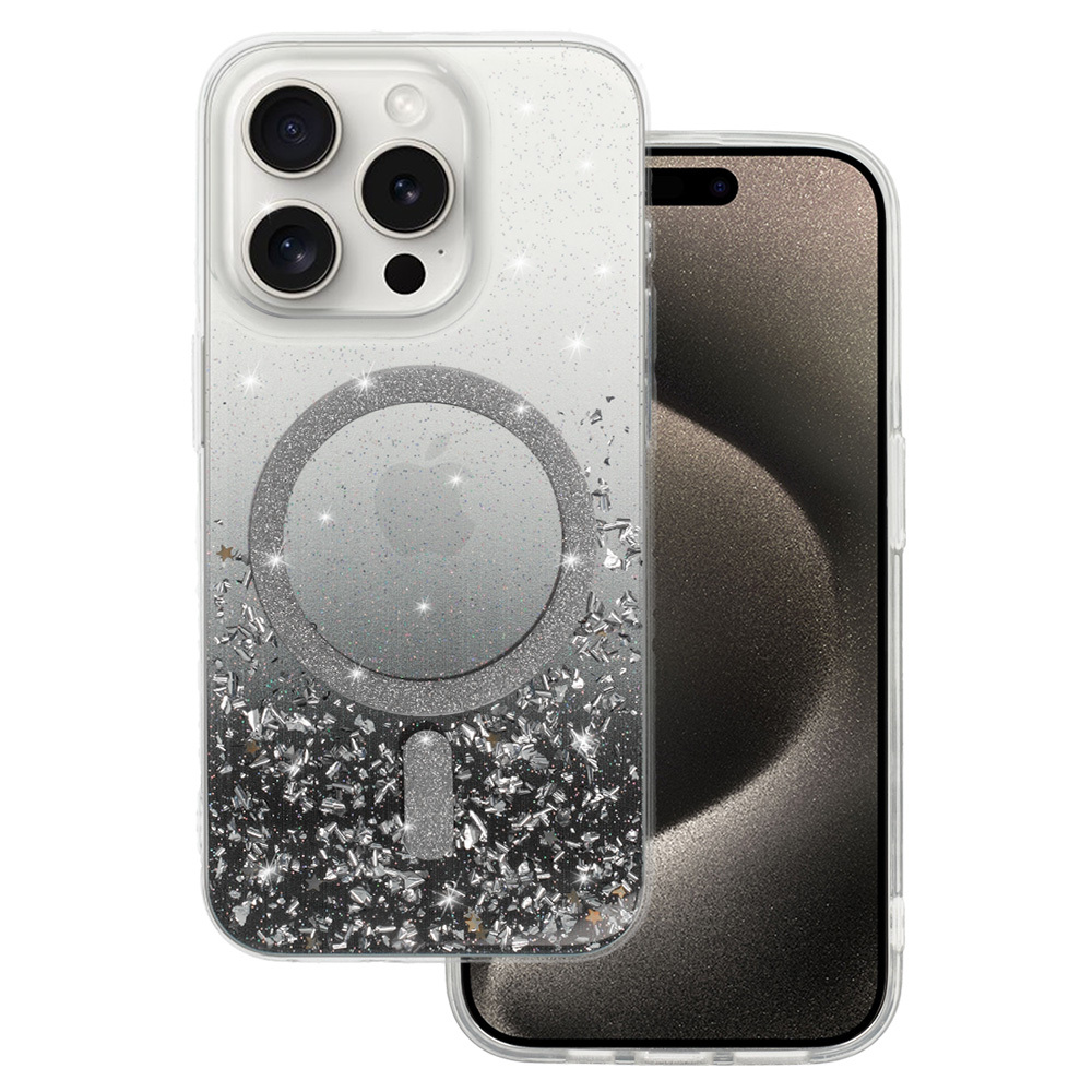 Tel Protect Moonlite Magsafe Case for Iphone 12 Pro black clear