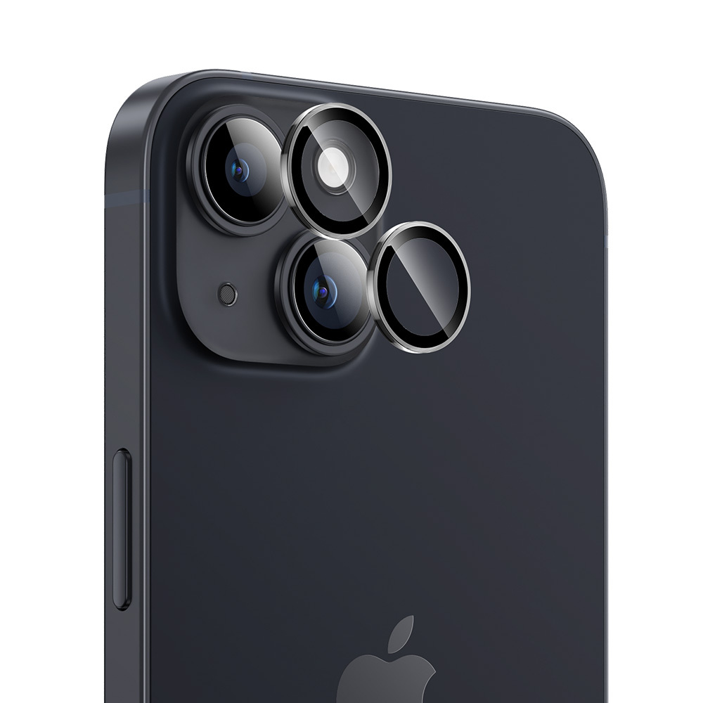 Benks Tempered glass Glass Warrior Lens Protector on camera for Iphone 15/15 Plus (lens 2 pieces) transparent