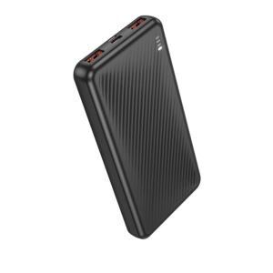Borofone Power Bank 10000mAh BJ56 Graceful - 2xUSB + Type C - QC 3.0 22,5W PD 20W black
