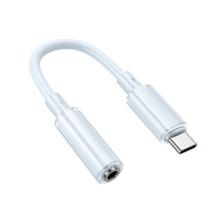 Borofone Adapter BV22 Lemon - Type C to jack 3,5mm (DAC) - blue