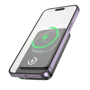 Borofone Power Bank 10000mAh BJ63A Nimble - Type C - PD 20W magnetic with induction charging black