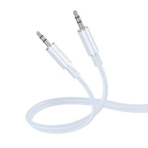Borofone Cable AUX BL21 Lemon - jack 3,5mm to jack 3,5mm - 1 metre blue
