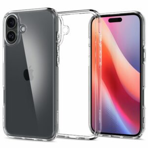 Case SPIGEN Ultra Hybrid ACS08197 do Iphone 16 - Crystal Clear