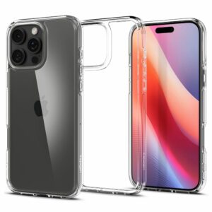 Case SPIGEN Ultra Hybrid ACS08121 do Iphone 16 Pro - Crystal Clear