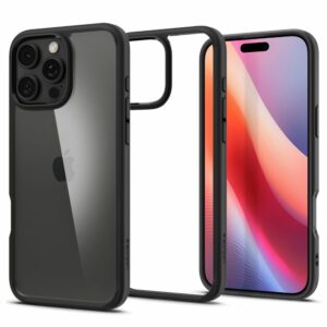Case SPIGEN Ultra Hybrid ACS08125 do Iphone 16 Pro - Matte Black
