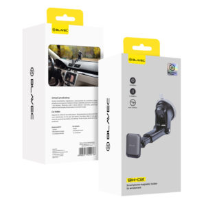Blavec Car holder BH-02 magnetic to windshield (BH02-MWSB) black