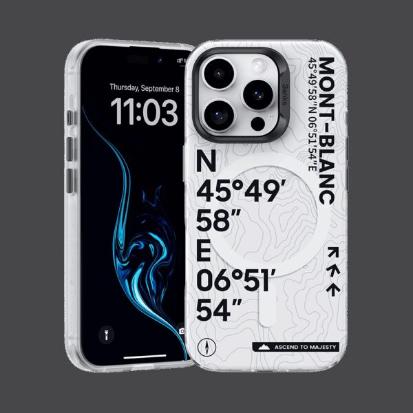 Benks Magnetic Summit Mont Blanc Case for Iphone 16 Pro Max
