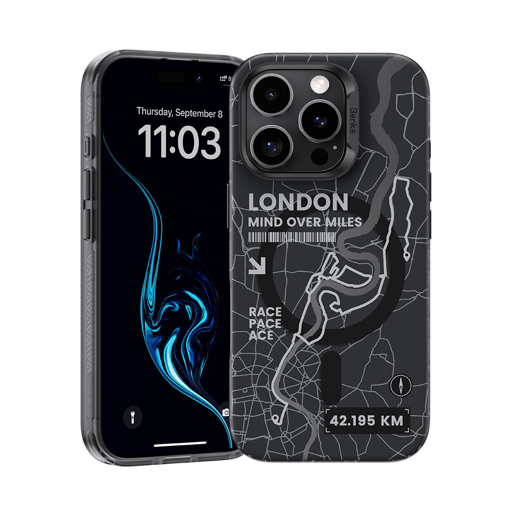 Benks Magnetic City London Case for Iphone 16 Pro