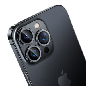 Benks Tempered glass DR Sapphire Lens Protector on camera for Iphone 16 Pro/16 Pro Max (lens 3 pieces) silver