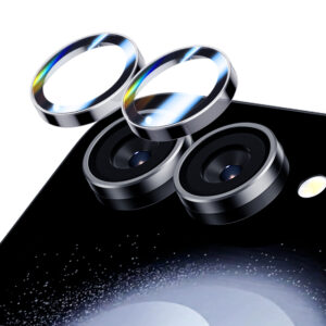 Benks Tempered glass Glass Warrior Lens Protector on camera for Samsung Galaxy Flip 6 (lens 2 pieces) black