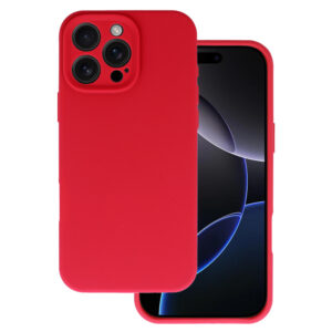 Silicone Lite Case for Iphone 16 Pro raspberry