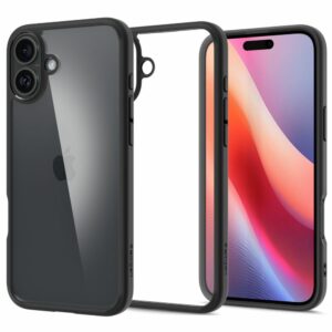 Case SPIGEN Ultra Hybrid ACS08201 do Iphone 16 - Matte Black