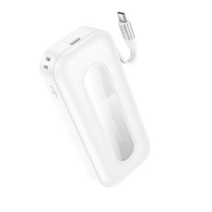 Borofone Power Bank 10000mAh BJ74 Hermoso - Type C - QC 3.0 PD 20W with Type C cable white