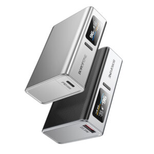 Borofone Power Bank 10000mAh BJ72 Energy - USB + Type C - QC 3.0 PD 20W grey