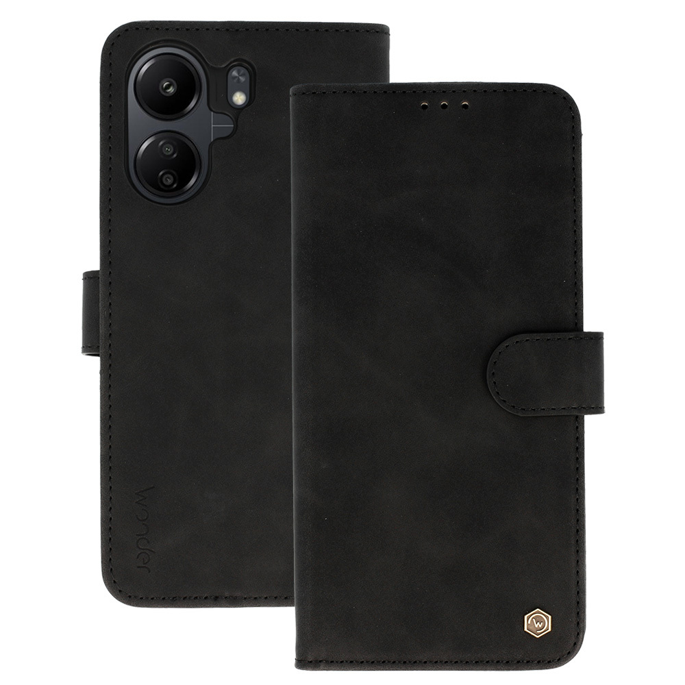 Wonder Fancy Case for Xiaomi Redmi 13C black