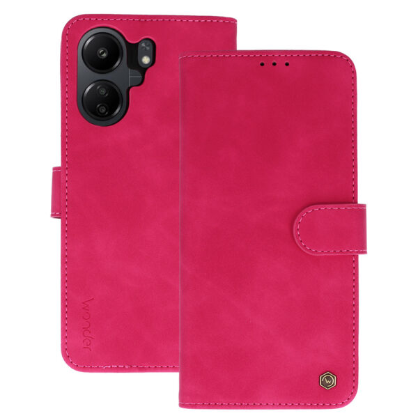 Wonder Fancy Case for Xiaomi Redmi 13C fuchsia