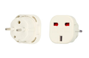 Charger adapter - England-Poland - White