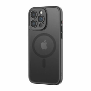 Rock Guard Touch Matte Series Magnetic Case for Iphone 15 black