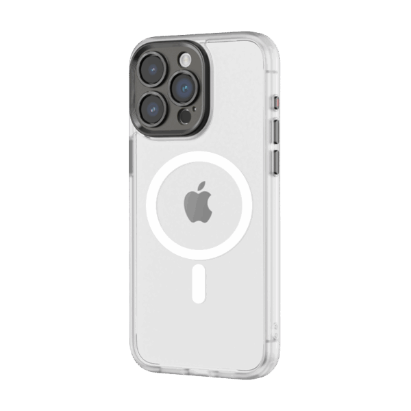 Rock Guard Touch Matte Series Magnetic Case for Iphone 15 Plus white