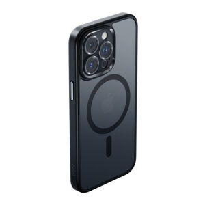 Rock Guard Touch Matte Series Magnetic Case for Iphone 15 Pro black