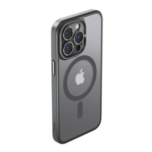 Rock Guard Touch Matte Series Magnetic Case for Iphone 15 Pro Max grey