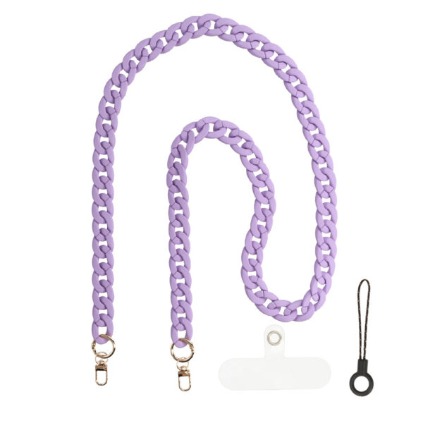 Phone pendant 0068 purple