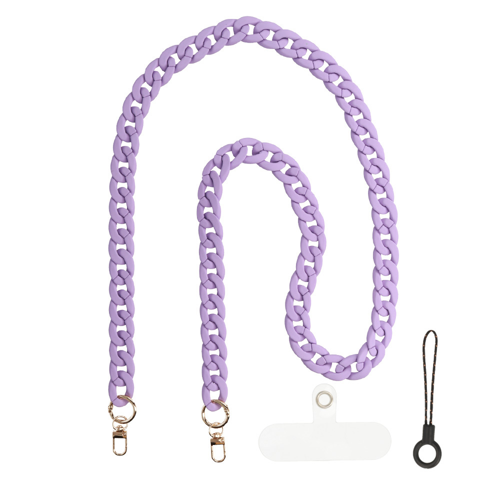 Phone pendant 0068 purple