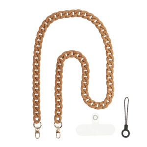 Phone pendant 0076 brown