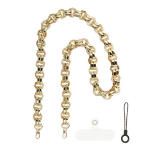 Phone pendant 0815 beige-gold