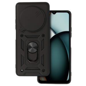 Slide Camera Armor Case for Xiaomi Redmi A3 Pro Black