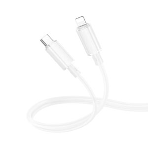 Borofone Cable BX112 Lemon - Type C to Lightning - PD 27W 1 metre white