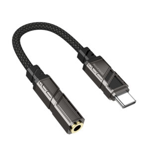 Borofone Adapter BV23 Dignity - Type C to jack 3,5mm - black