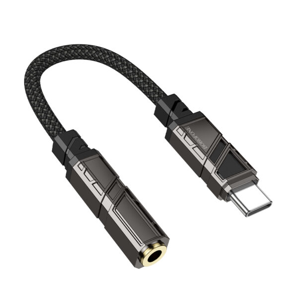 Borofone Adapter BV23 Dignity - Type C to jack 3,5mm - black