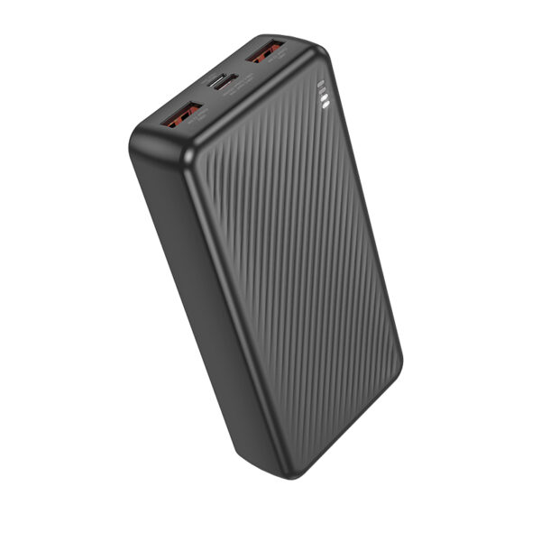 Borofone Power Bank 20000mAh BJ56A Graceful - 2xUSB + Type C - QC 3.0 22,5W PD 20W black