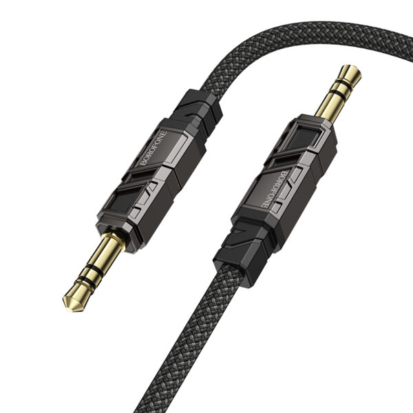 Borofone Cable AUX BL22 Dignity - jack 3,5mm to jack 3,5mm - 1 metre black